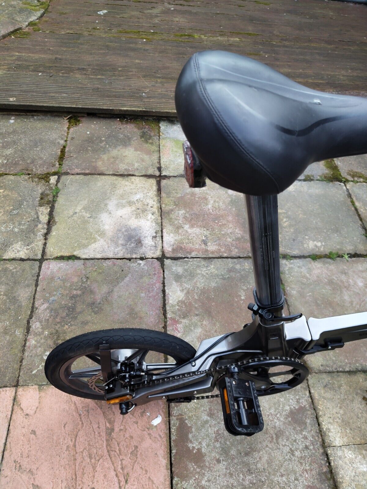 Fast 16" Folding E-bike, Light 15kg, 50km Battery