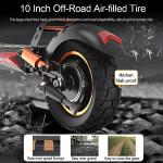 Powerful Electric Scooter with 10" Tire, 16Ah 500W