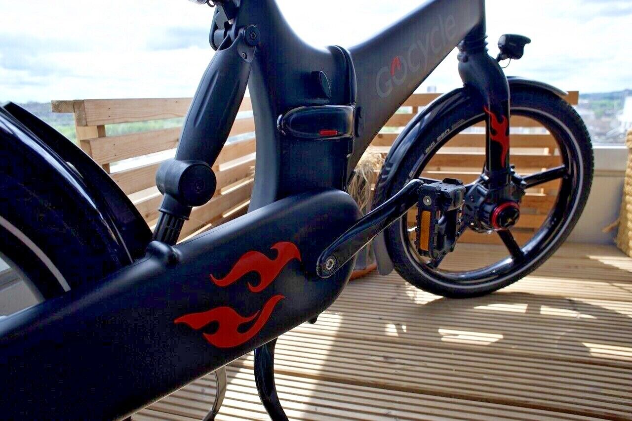 GoCycle GX Folding Electric Bike, Matt Black