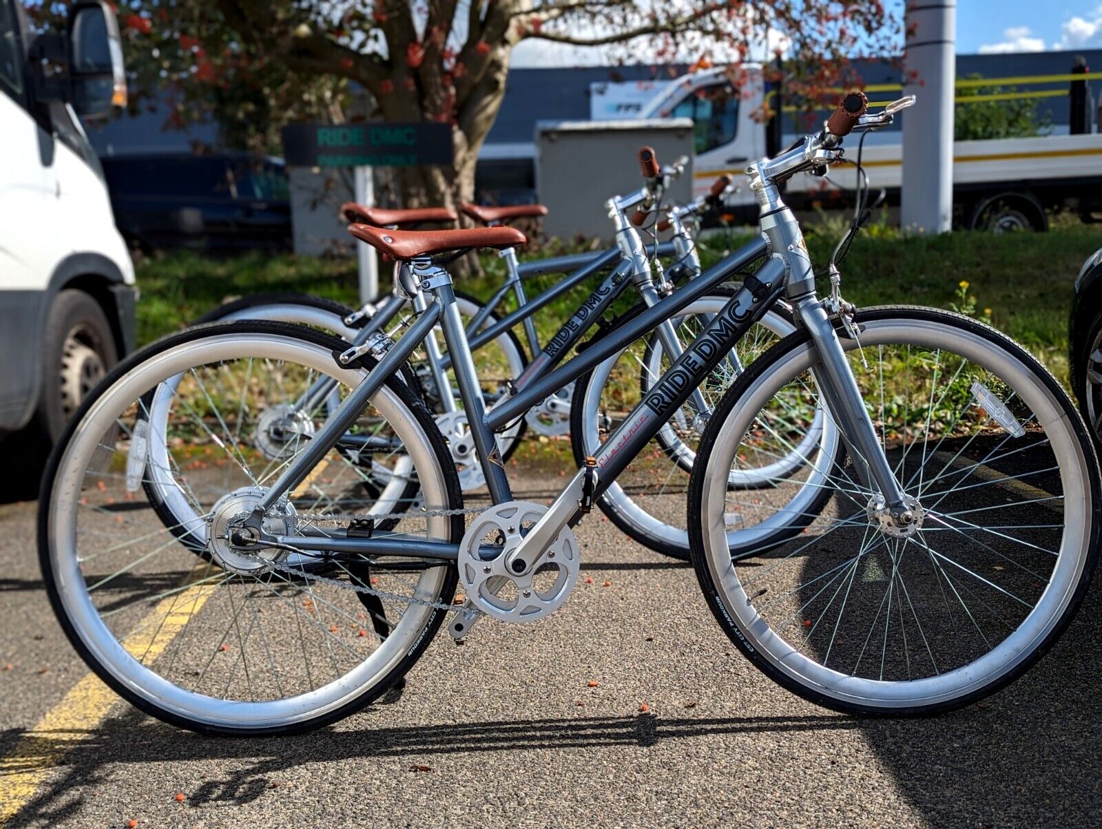 Ladies City Hybrid Electric Bicycle - Lightweight, UK Stock