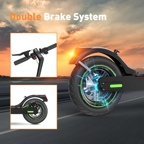 isinwheel S9pro Electric Scooter - 8.5" Pneumatic Tires