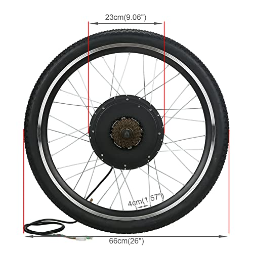 26" 48V 1500W E-bike Conversion Kit