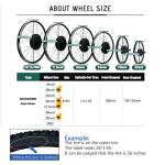 HPDONM 48V Electric Bike Conversion Kit, 1000W/1500W