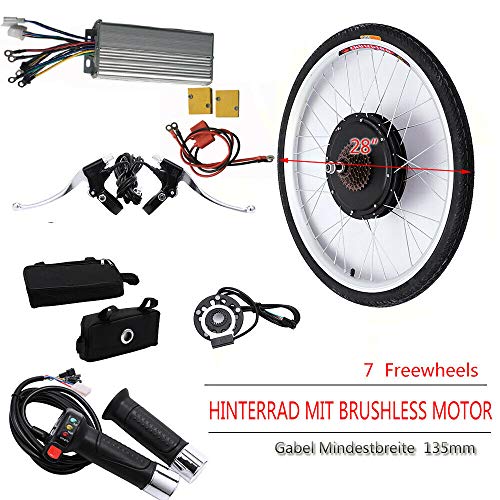 28" Electric Bike Rear Motor Hub Conversion Kit