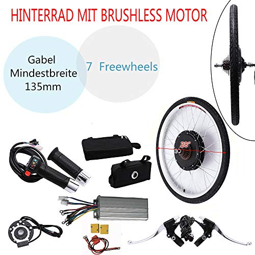 28" Electric Bike Rear Motor Hub Conversion Kit
