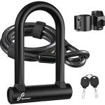 Sportneer Electric Bike Lock with Heavy Duty 16mm D-Lock