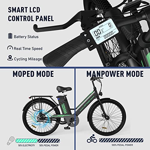 City E-Bike with Pedal Assist - 250W