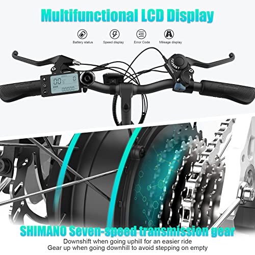 HITWAY 26" Electric Power-Assisted City Bike