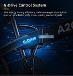 Folding E-Mountain Bike with Removable Battery