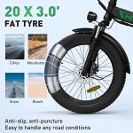 HITWAY 20" Fat Tire Folding E-Bike