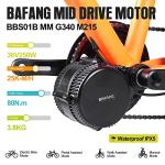 Bafang BBS01B 36V 250W Mid Drive Electric Bike Conversion Kit