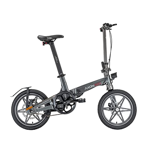 Axon Rides Lightweight Folding Electric Bike with LCD Display