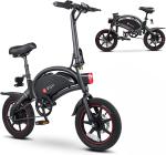 DYU D3F 14" Foldable E-Bike, 250W Motor - City Electric Bike