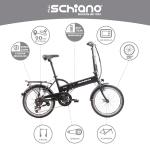 Schiano E-Sky 20" Folding E-Bike for Adults