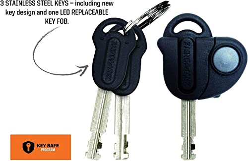 Orange Kryptonite Lock with Flex Cable - 7
