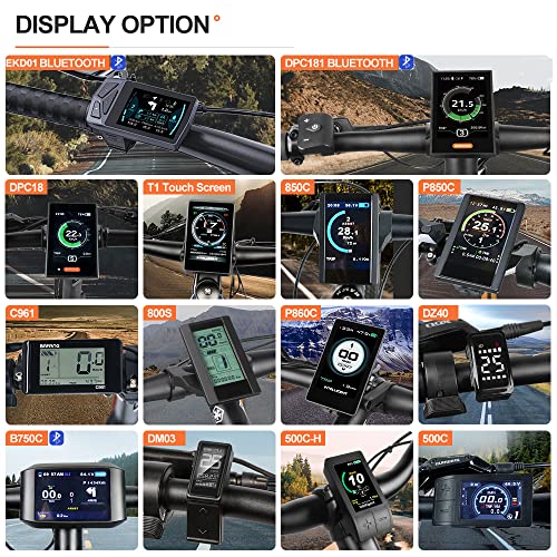 750W Bafang Mid Drive Electric Bike Conversion Kit