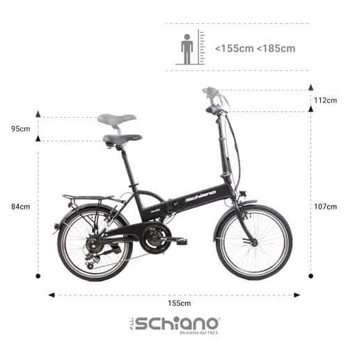 Schiano E-Sky 20" Folding E-Bike for Adults