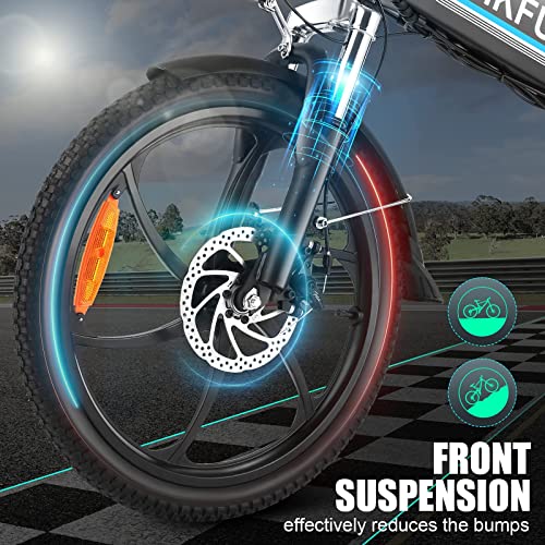 Folding Electric Bike for Adults - 7-Speed Gears