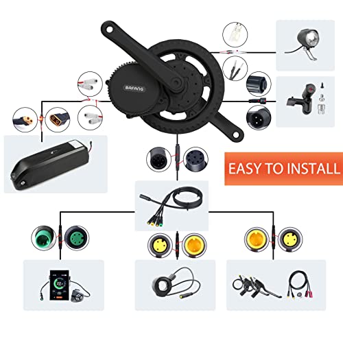 Bafang 250W Mid Drive Electric Bike Kit