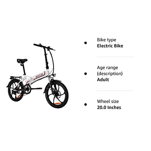 Folding Electric Bike for Adults - 7-Speed Gears