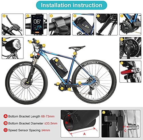 Powerful Bafang Mid Drive Conversion Kit