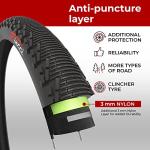 Electric Bike Tyres 26x1.95 - Pack of 2