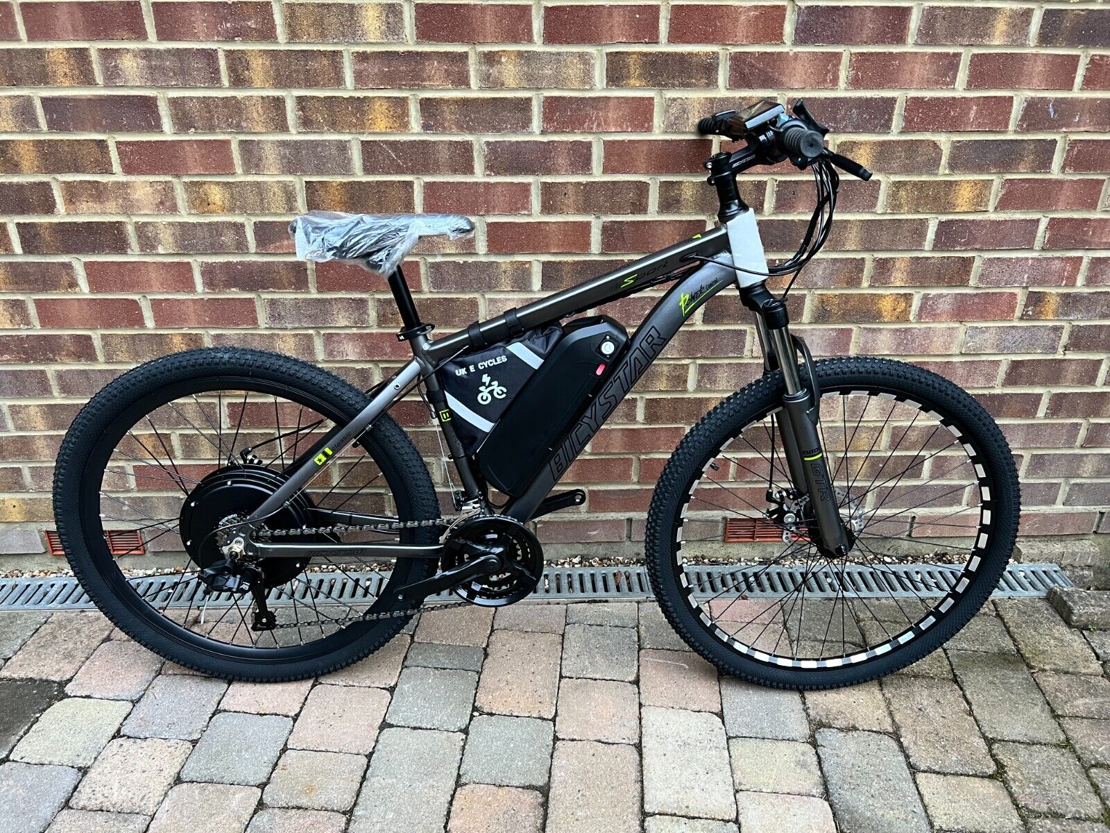 Fast Electric Mountain Bike: 1500w 35mph 29