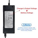 Electric Bike Lithium Battery Charger with XLR Connector