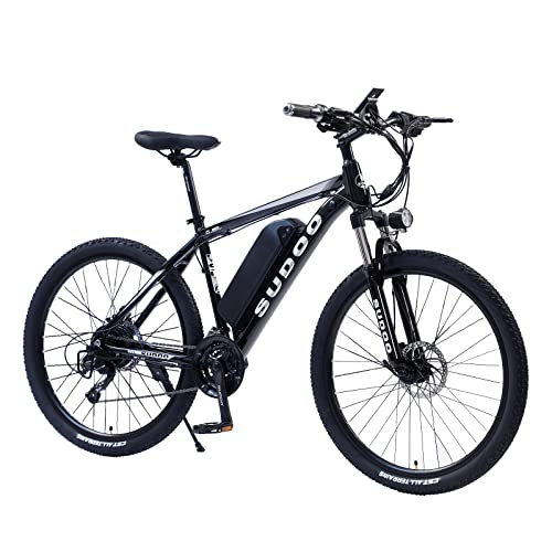 SUDOO 26'' Electric Mountain Bike - 27 Speeds