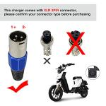 Electric Bike Lithium Battery Charger with XLR Connector