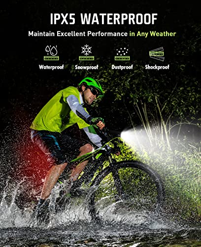 Deilin's 2400 Lumens Electric Bike Lights Set