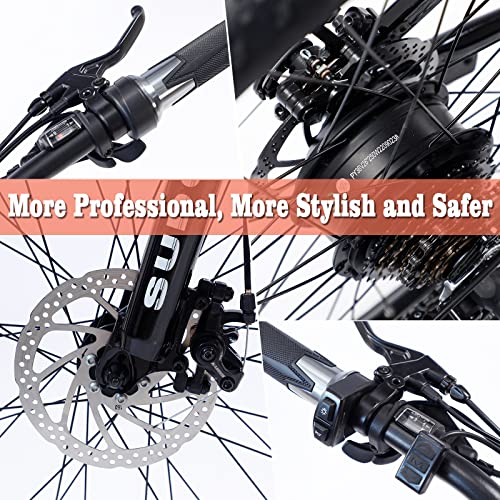 SUDOO 26'' Electric Mountain Bike - 27 Speeds