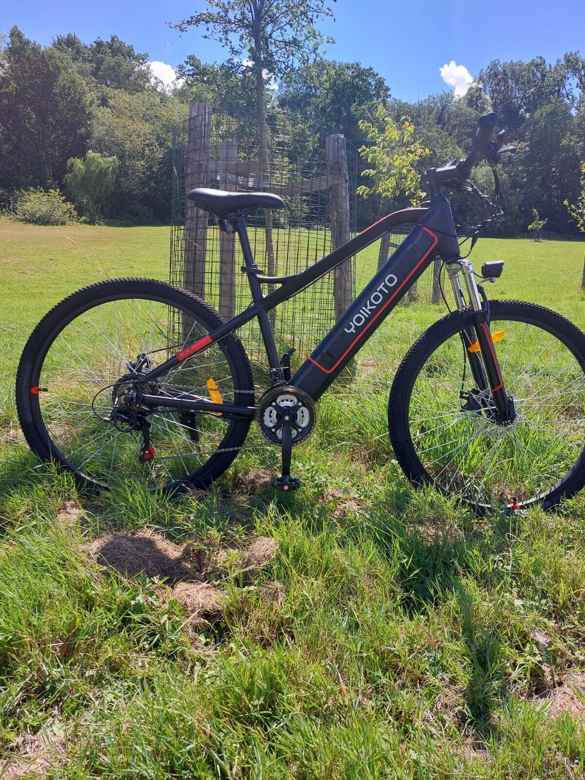 27.5" Mountain E-Bike with Pedal Assist & LED Display