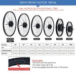 48V Front Drive Electric Bike Conversion Kit