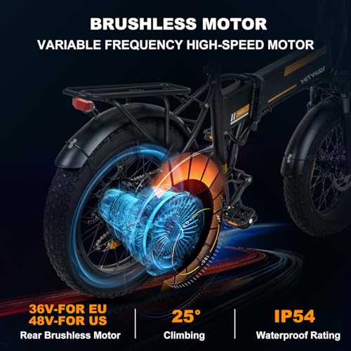 20" x4.0 Fat Tire Electric Bike for Adults