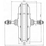 26" Electric Bike Conversion Kit - 48V 1000W