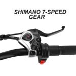 26" Ebike Mountain Bike, 250W Motor, 15Ah Battery