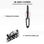 Waterproof Electric Bike Conversion Kit - 250W Motor