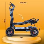 Dual Motor Off-Road Electric Scooter - 3 Speeds