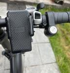 Black Fat Tyre Folding E-Bike