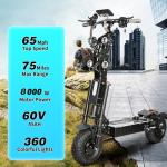 Dual Motor Off-Road Electric Scooter - 3 Speeds