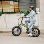 Paselec Folding Electric Mountain Bike - 250W, 48V/12Ah