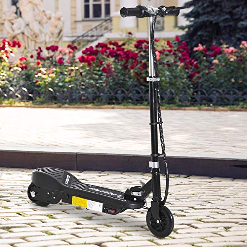 Folding Kids Electric Bike Scooter - Black