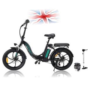 HITWAY Electric Folding Bike | 20" Fat Tyre