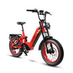 UK Fat Tire Electric Mountain Bike, 52V/17AH, 20