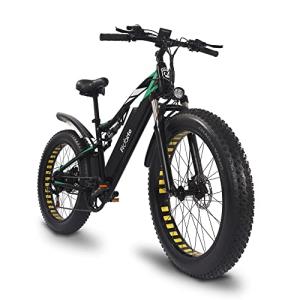 Ficyacto 26" Electric Mountain Bike, 48V17AH Battery