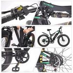 Ficyacto 26" Electric Mountain Bike, 48V17AH Battery