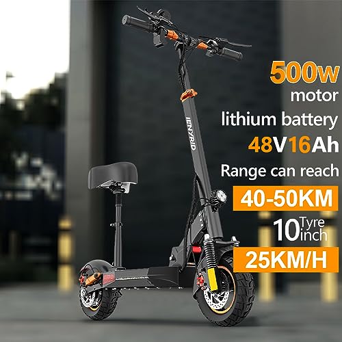 Ealirie 10" Electric Scooter: Powerful Motor, Long Range