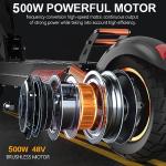 Ealirie 10" Electric Scooter: Powerful Motor, Long Range