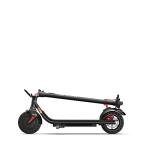 Black Electric Scooter with LED Light and Digital Display